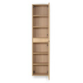 Dulap pentru baie Edge, 40x30x170 cm, PAL melaminat, natur