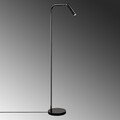 Lampadar, Ugur - 6051, Opviq, 22 x 22 x 120 cm, LED, 1W 2700 K, negru