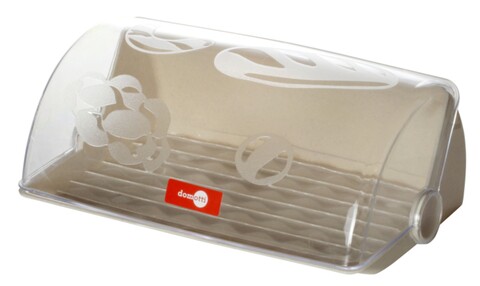 Cutie pentru paine avangarda, domotti, 33.5x25 cm, plastic, bej