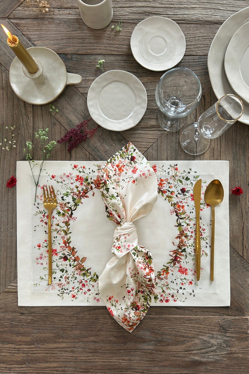 Set suporturi pentru farfurie, SX - Kitchen, 626SRT1155, Bumbac , Dimensiune: 32 x 45 cm (2 bucăți), Multicolor