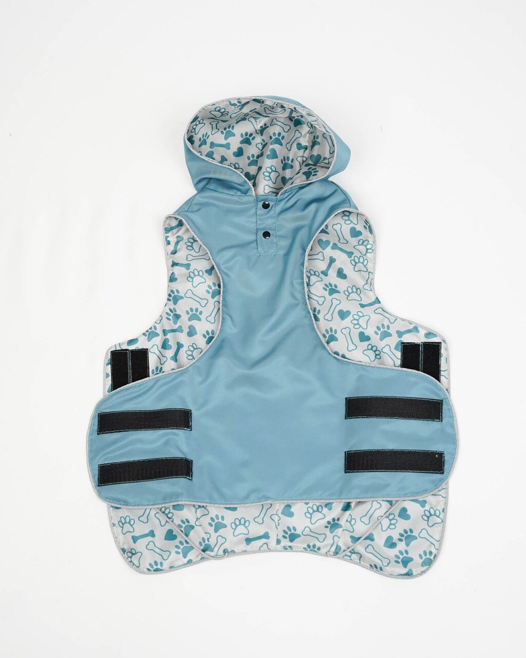 Hanorac pentru câini, Paws &amp; Whiskers, Daily Raincoat, Albastru - view 3