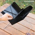 Mini gratar portabil pliabil pentru carbune, Foldecue InnovaGoods, 31x28x30 cm