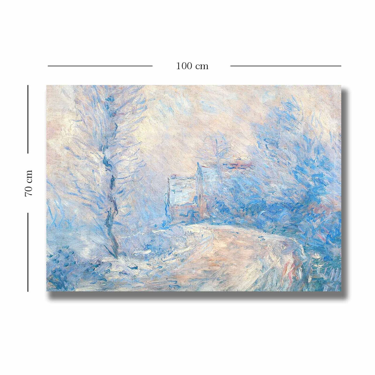 Tablou decorativ, 70100MONET005, Lemn, Multicolor — imaginea 3
