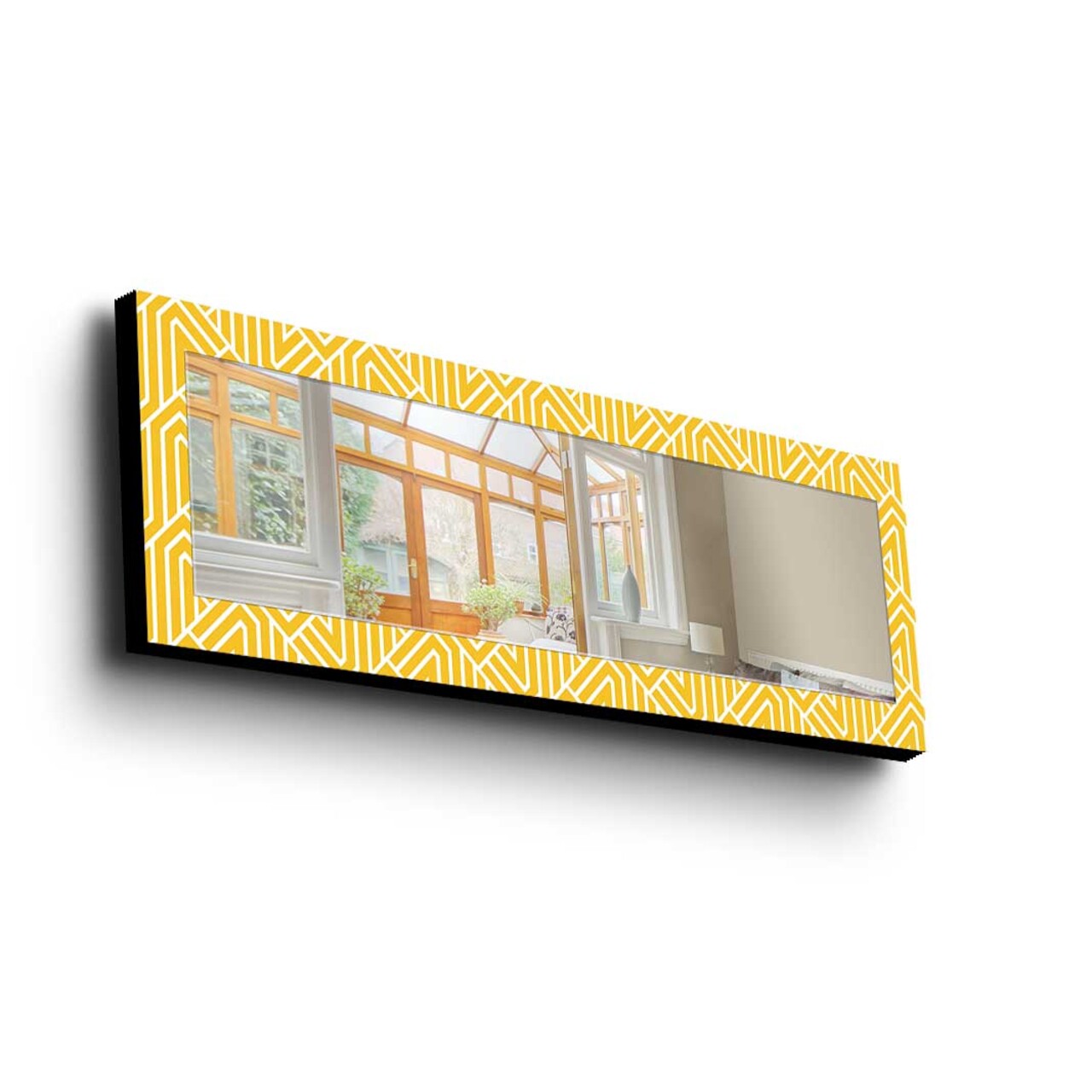 Oglinda decorativa, 40120MA-025, Cadru: 100% LEMN DE PIN (Grosime: 27 mm), Multicolor - view 3