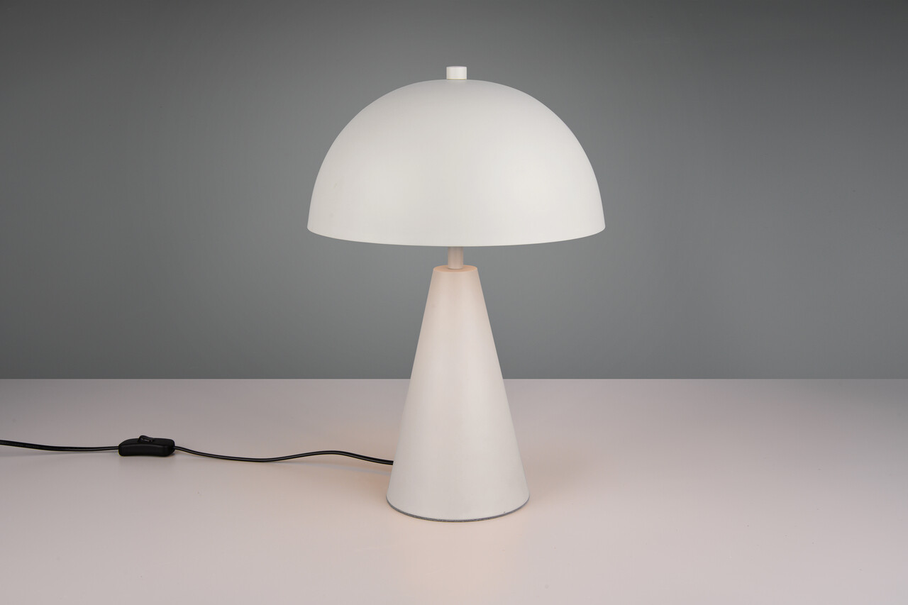 Lampa de masa Alfie, TRIO, 30x44 cm, 40W, 1x E27, metal, gri - 2 | YEO