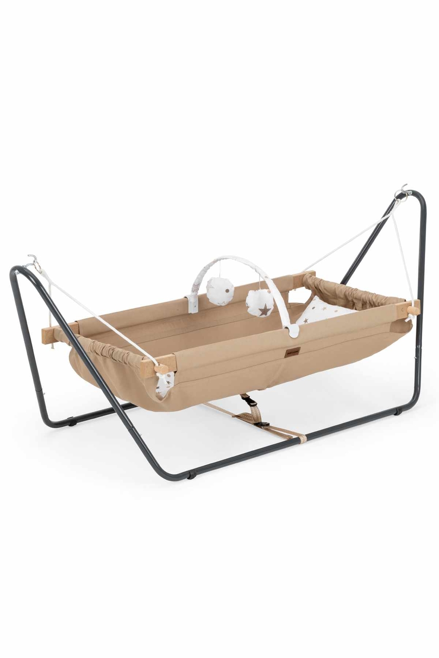 Hamac pentru bebelusi, Wallxpert, Cozy Nest, Maro - view 2