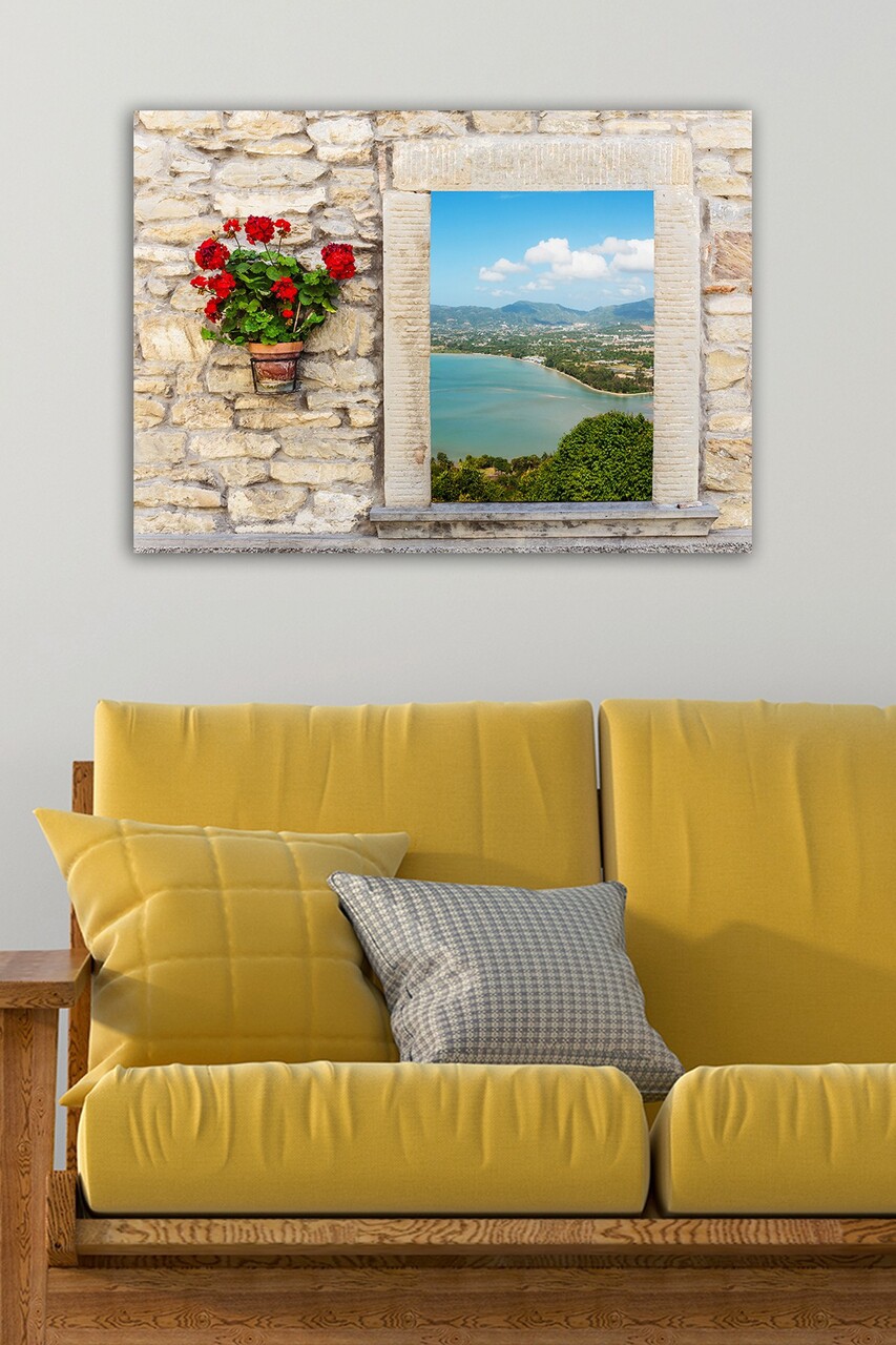 Tablou decorativ 383723062-5070 Cadru: 100% LEMN (grosime: 3 cm) Multicolor