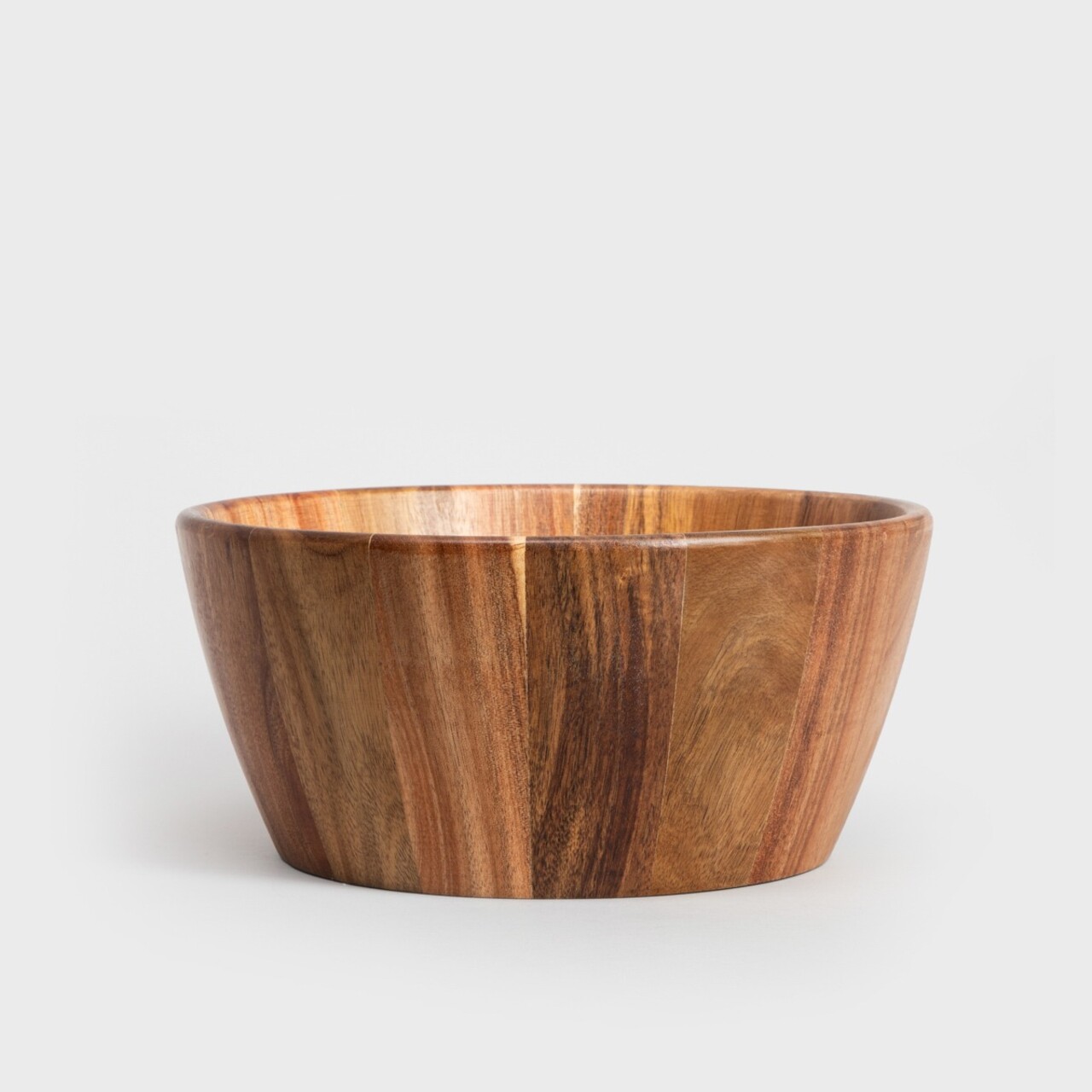 Bol salata Mooka, Homla, 26.5x12 cm, lemn, natur