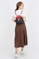 Rucsac Beverly Hills Polo Club, 622, piele ecologica, negru/mov