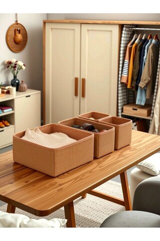 Set organizator din pâslă, YLC.4.034, Iuta, Natural