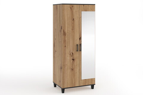 Dulap cu oglinda ADRK, Pola 11, 80x56x193 cm, PAL laminat, artisan