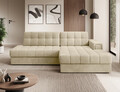 Coltar extensibil dreapta 3 locuri ELTAP, RT-04MO, Blezalt, 240x150x82 cm, lemn/poliester, bej