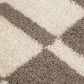 Covor Shaggy Kenya, Decorino, 160x230 cm, polipropilena, bej