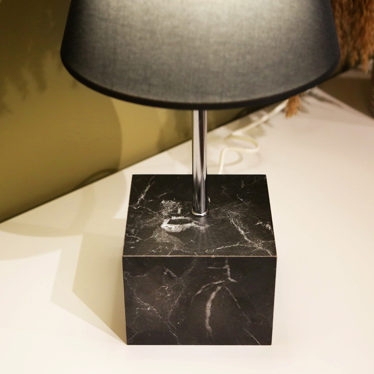 Lampa de masa, Insignio, 780SGN2553, Metal, Negru