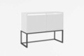 Consola, Asse Home, Zermat, 90x70x34 cm, Alb