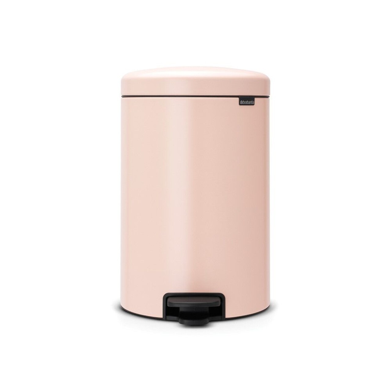 Cos De Gunoi Cu Pedala, Brabantia, Icon Clay Pink, 20 L, Inox, Roz