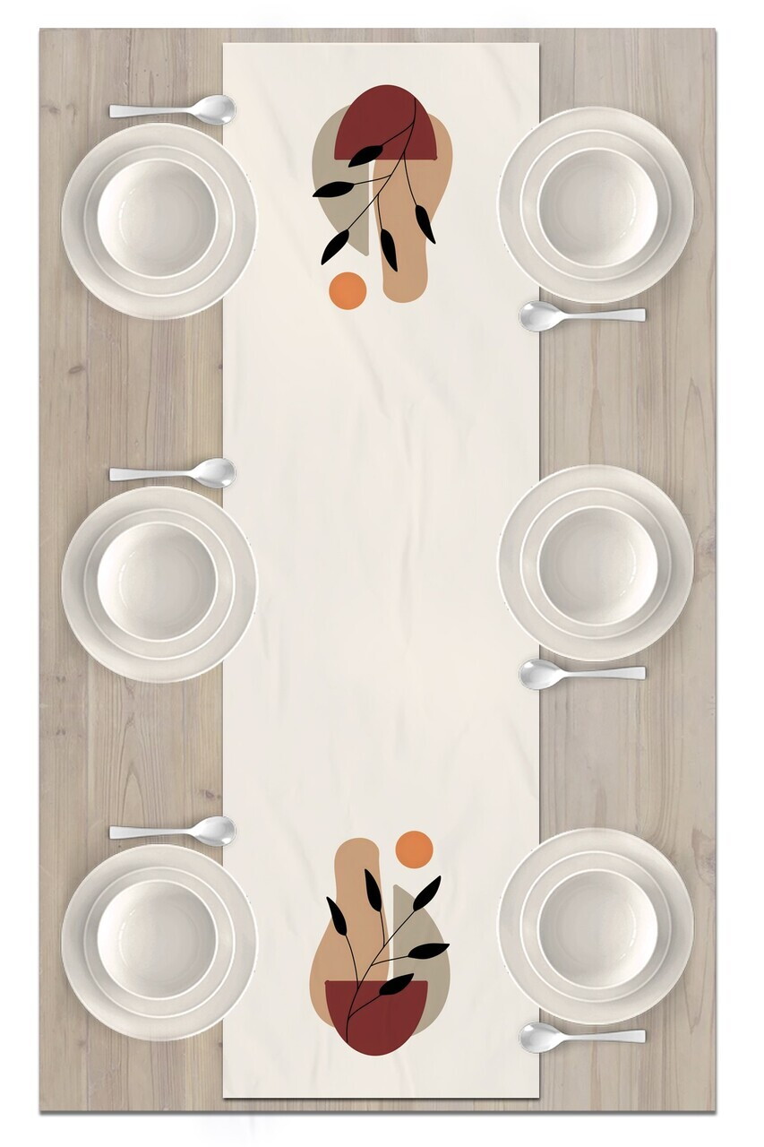Traversa de masa, Artrunmin-03, 40x135 cm, Poliester, Multicolor — imaginea 2