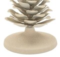 Suport lumanare Dune Pigna, Mauro Ferretti, 9.5x9.5x11.5 cm, fier, crem