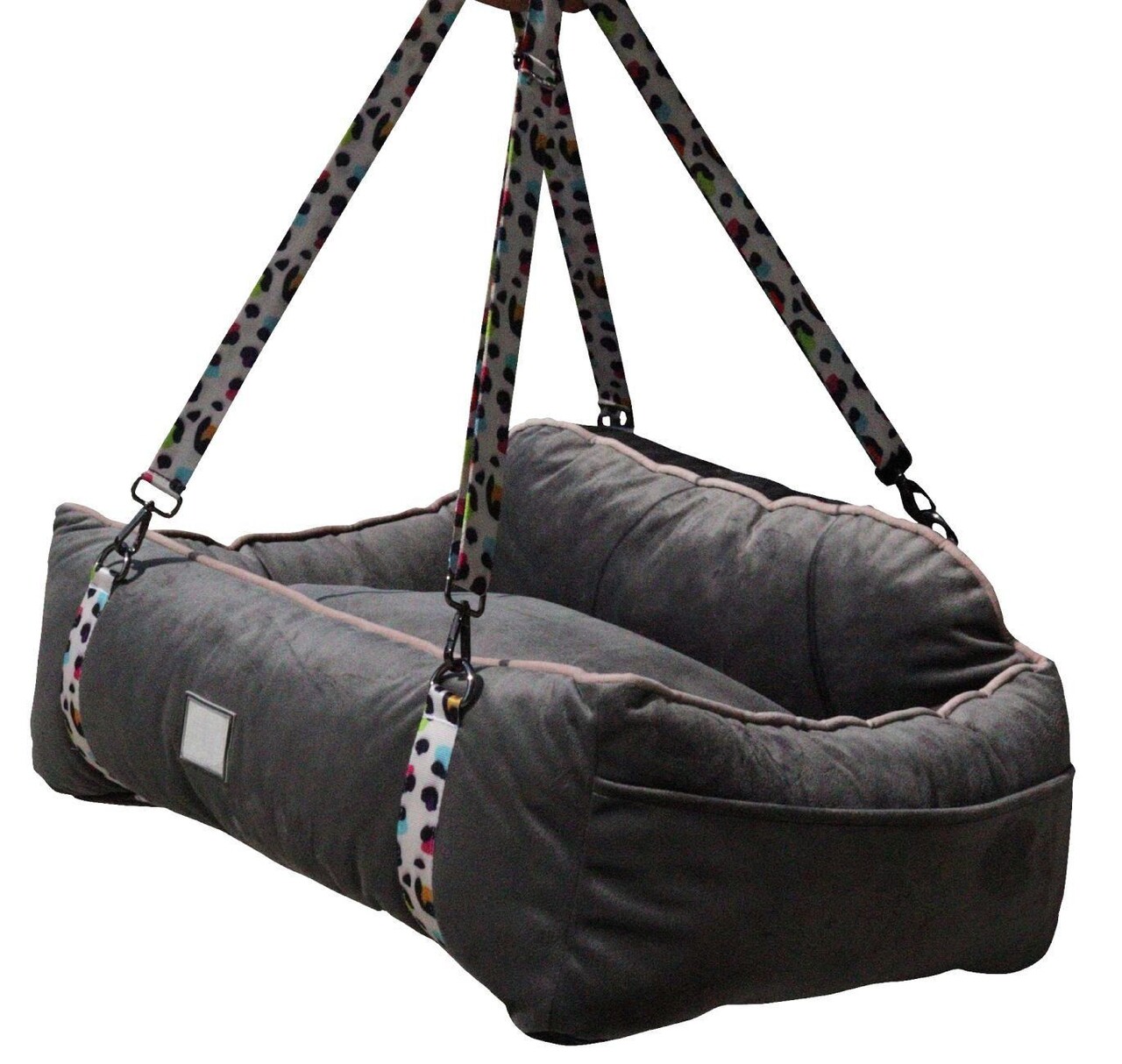 Pat pentru animale de companie, Paws &amp; Whiskers, Paw Go, Material exterior: 100% poliester, Antracit - view 2