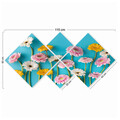Set 4 tablouri decorative, 4MDF26151561, MDF, Imprimat UV, Multicolor