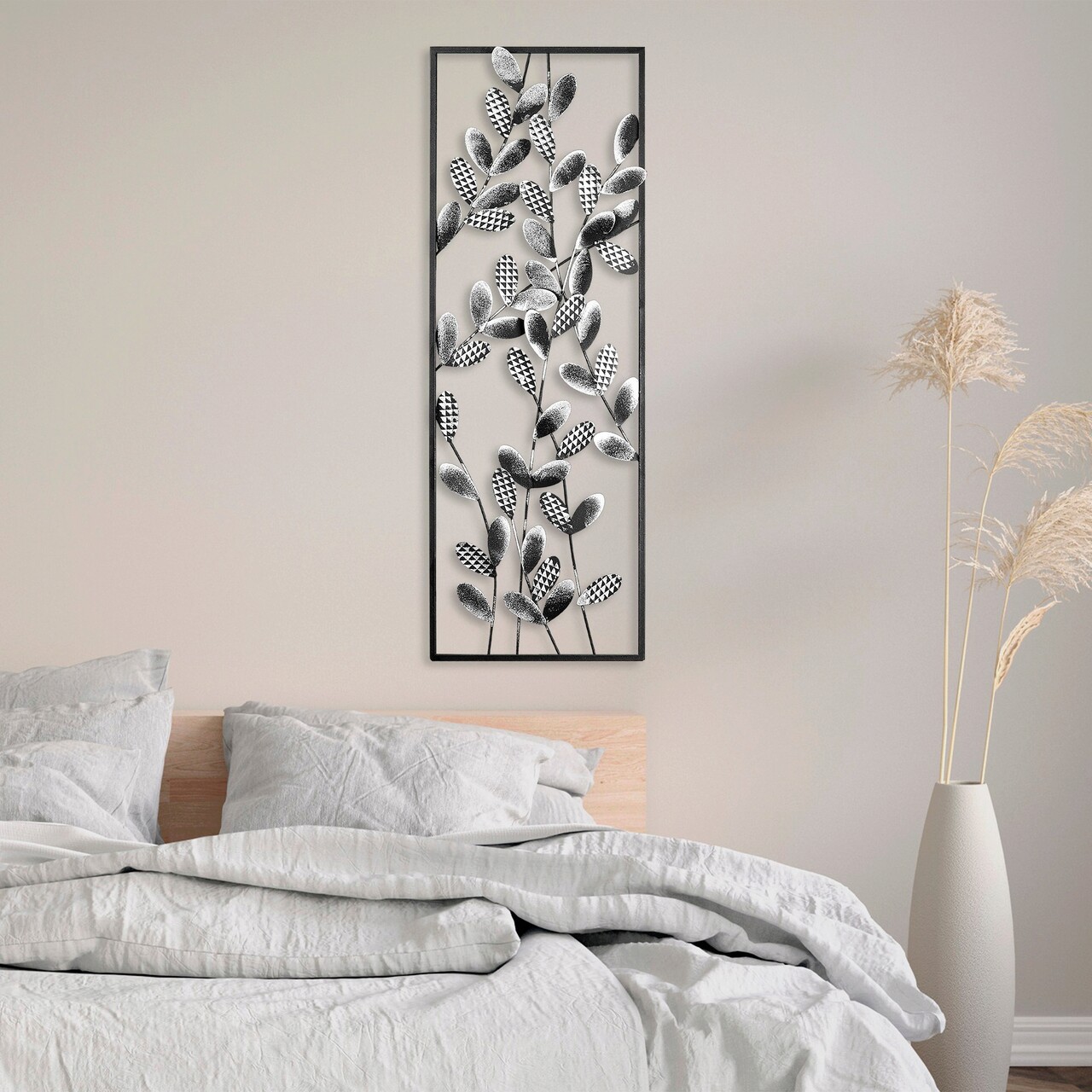 Decoratiune de perete, Olips 4, Metal, Dimensiune: 32 x 90 cm, Multicolor - 1 | YEO
