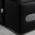 Coltar extensibil dreapta 4 locuri ELTAP, Ov33, Ottavio, 275x180x85 cm, lemn/poliester, roz/mov
