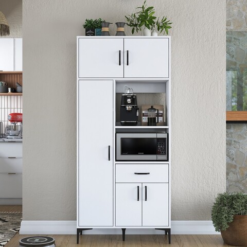 Dulap multifunctional, Rani, JE165, Alb