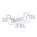 Scaun extensibil pentru cada, Wenko, Secura, 120 kg capacitate maxima suportata