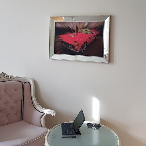 Tablou decorativ T712, Neostill, sticla temperata, 50 x 70 cm