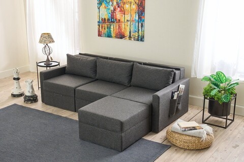 Coltar, Balcab Home, 825BLC5272, Cadru: 100% LEMN DE BRAD, Antracit