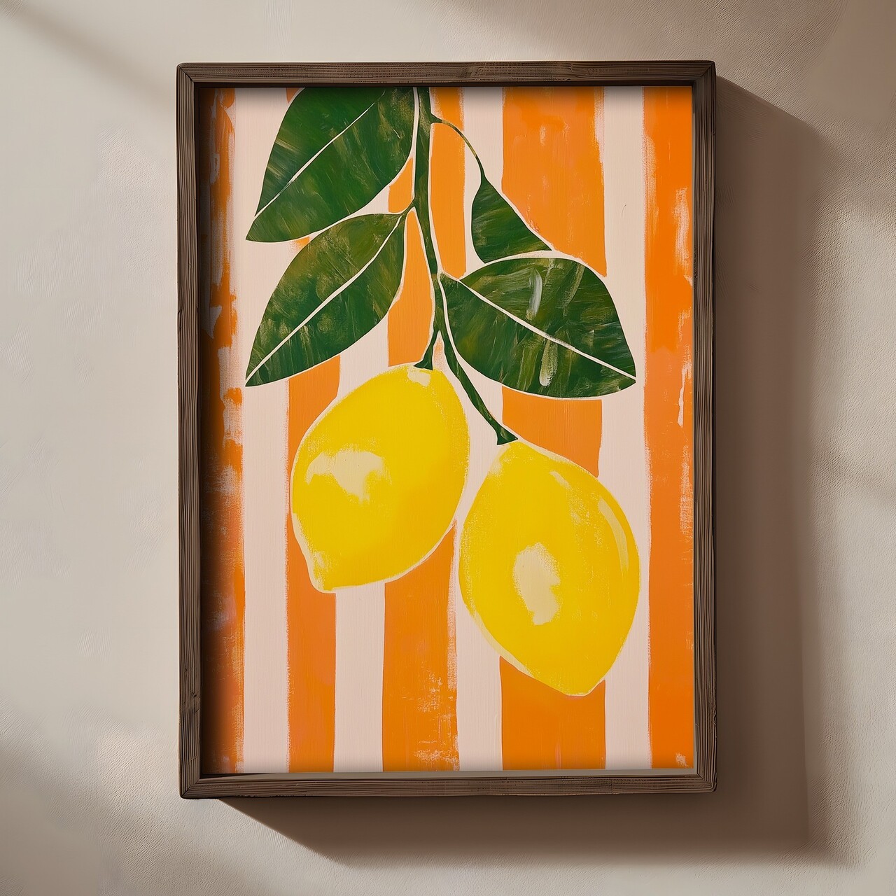 Tablou decorativ TUN033-L Lemn Multicolor