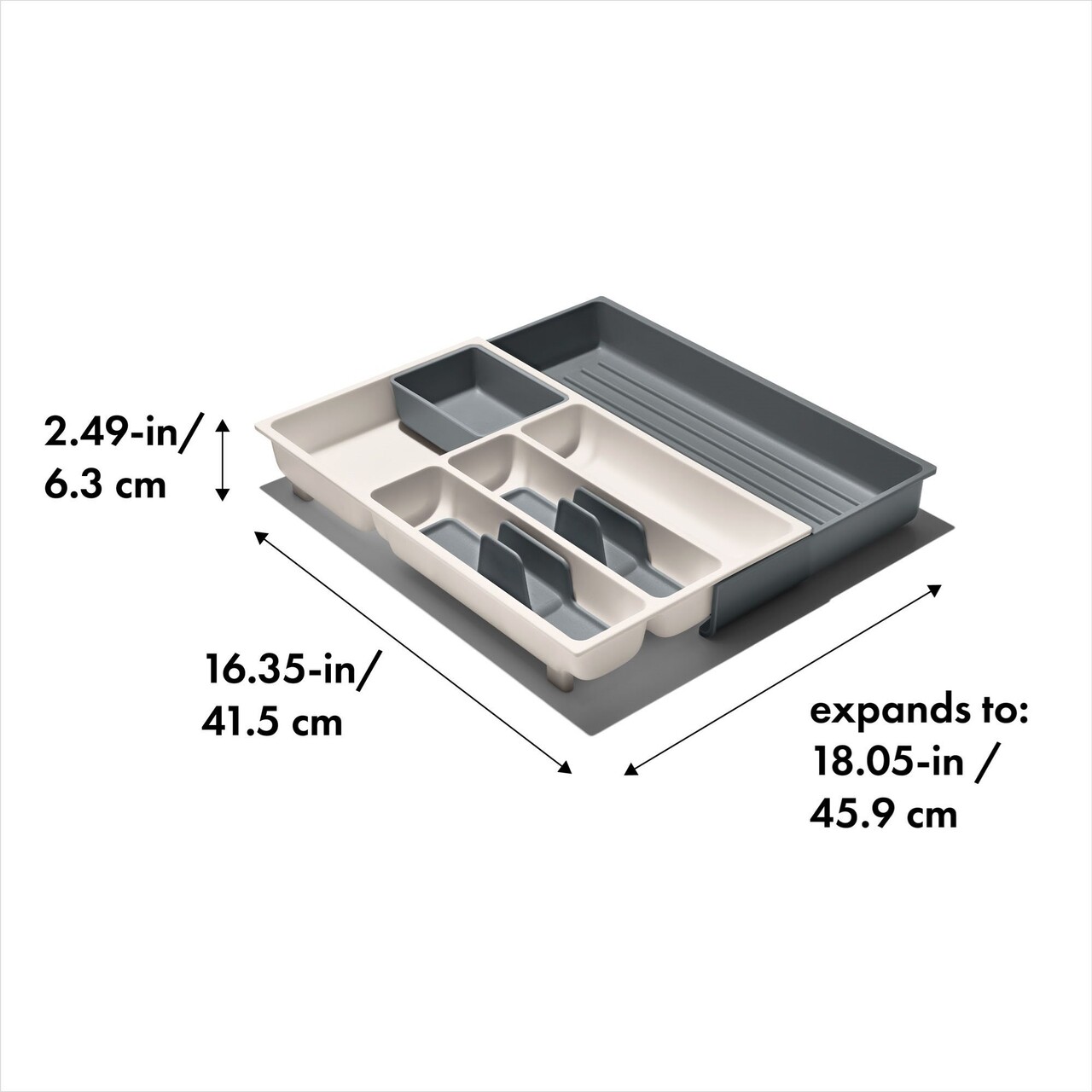 Organizator extensibil pentru sertar, plastic, 25-45,9 cm, "Good Grips" - OXO - imagine 19