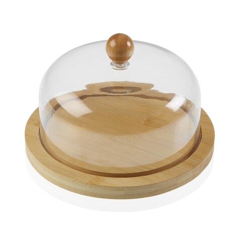 Cutie cu capac pentru unt, versa, Ø17x10 cm, bambus
