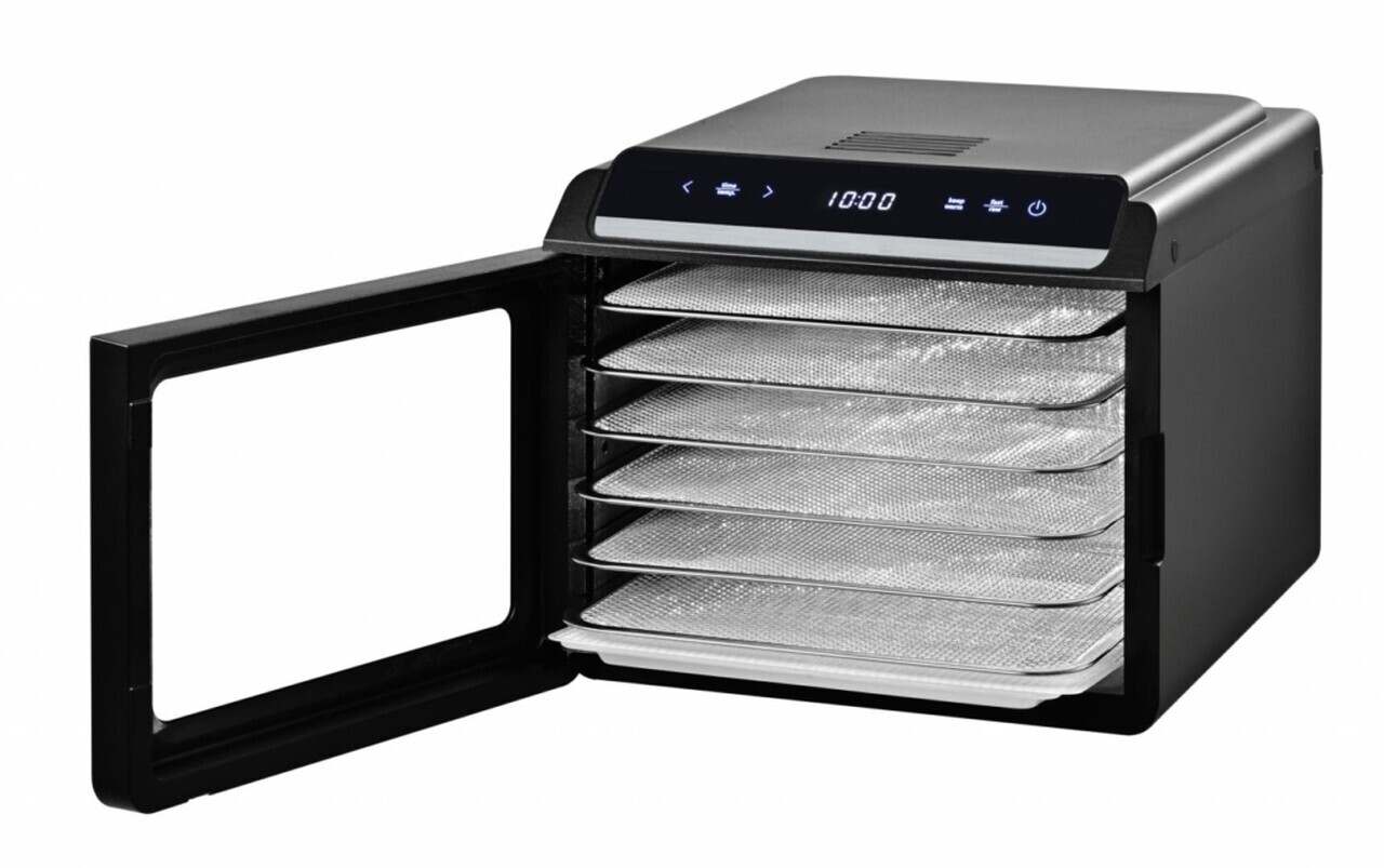 Deshidrator fructe si legume NatureDry, Heinner, 500-600W, negru - view 3