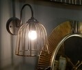 Aplica de perete Elegant A, Mauro Ferretti, 25 x 28 cm, 1 x E27, 40W, fier