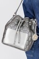 Geanta Beverly Hills Polo Club, 621, piele ecologica, platinum
