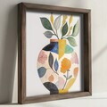 Tablou decorativ, DOS085-50, MDF, Lemn masiv, Multicolor