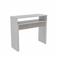 Birou Study, Kalune Design, 99x66x88 cm, PAL, alb