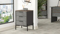 Dulapior, Locelso, VS3, 54x70x44.5 cm, Maro / Gri / Antracit
