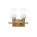 Aplica de perete, Fulgor, 942FLG2210, Metal, Auriu