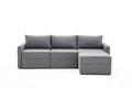 Coltar, Balcab Home, 825BLC5270, Cadru: 100% LEMN DE BRAD, Gri