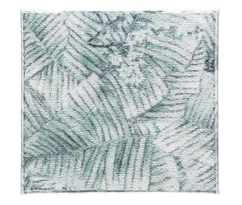 Covoraș de baie, confetti, jungle, 50x57 cm, poliamida, verde