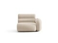 Modul canapea dreapta 1 loc, Neo, Micadoni Home, 110x100x83 cm, tesatura Boucle, bej