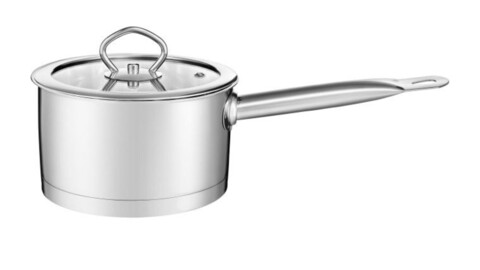 Cratita cu capac loremis+, ambition, 14 cm, 1 l, inox