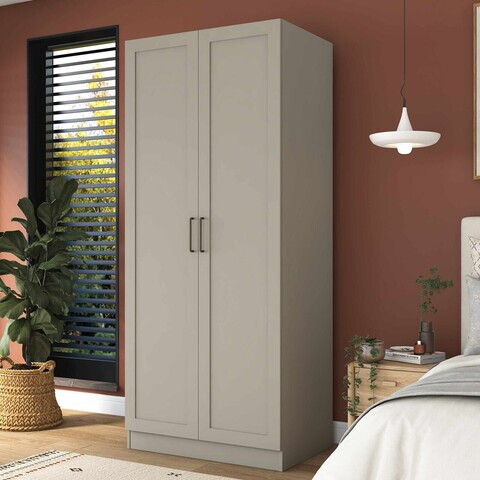 Dulap pentru haine, Hanah Home, BA308, 90x210x57.5 cm, Gresie