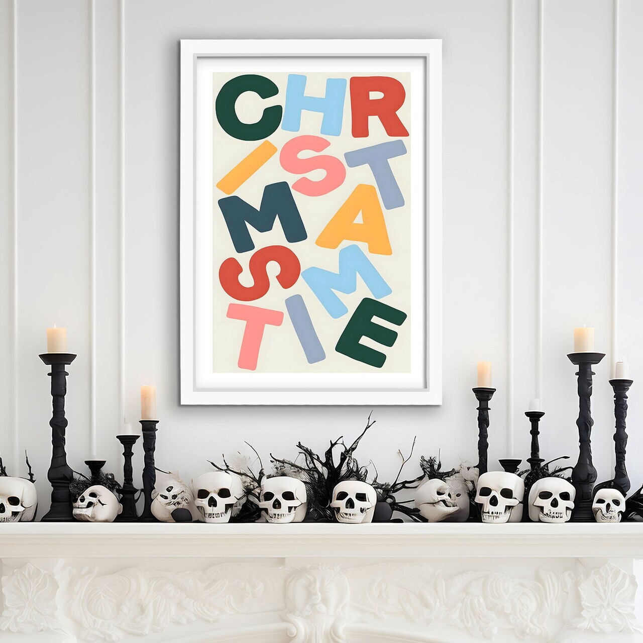 Tablou decorativ, 3752CHRCT-014, Fundal: MDF (Grosime: 2,7 mm), Multicolor — imaginea 2
