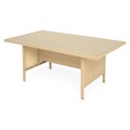 Set mobilier pentru gradina/terasa, Rocco, 5 piese, natur/bej