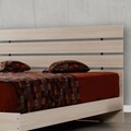 Pat dublu, Comforty, Fuga 150, 155x100x205 cm, PAL, Stejar