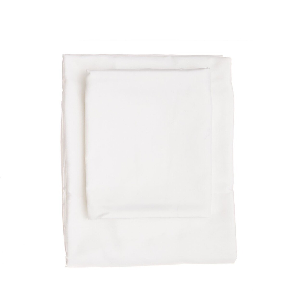 Cearceaf de pat cu elastic Satin Single Small (FR), L'essentiel Maison, De White, Alb - imagine 3
