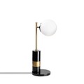 Lampa de masa, Fulgor, 942FLG1857, Metal, Negru / Antic / Crem